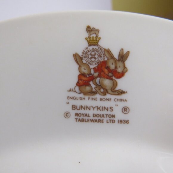 Bunnykins Royal Doulton Teaching Clock Tableware Ltd 1936 - Picture 5 of 9